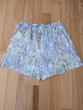 Women's Elastic Band Stretchy Shorts with Pockets Sz L *New*